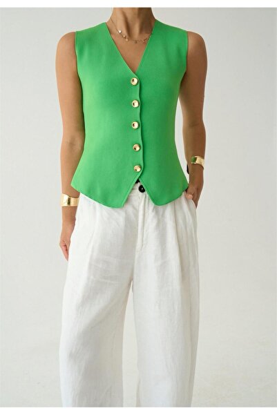 MU&ME BOUTİQUE سترة تريكو بخمسة أزرار