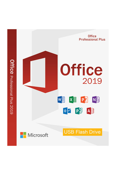 MICROSOFT Office 2019 Professional Plus, 32/64 bit, Multilanguage, ISO Retail, Flash USB