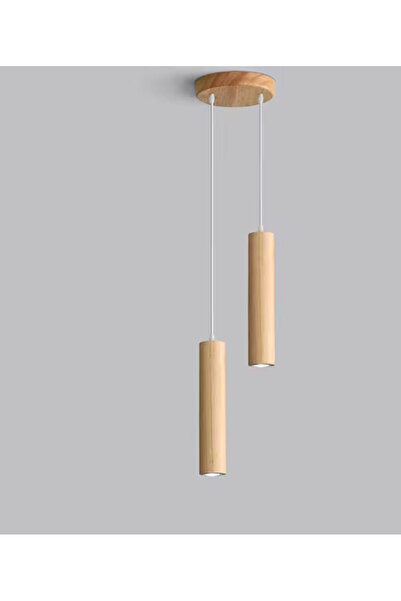 SimaAvize Spor Modern Ahşap Avize