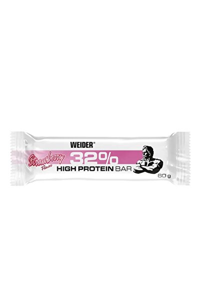 Weider 32% baton proteic, Weider, 60g, căpșuni