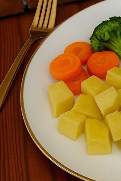 Luminarc Diwali 27 cm Gilded White 6-Piece Serving Plate