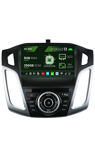 AutoDrop Navigatie Ford Focus 3 (2011-2019), Android 13, Z-Octacore / 8GB RAM...