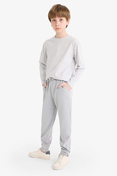 DeFacto Erkek Çocuk Eşofman Alt R5970A6/GR377 GREY MELANGE