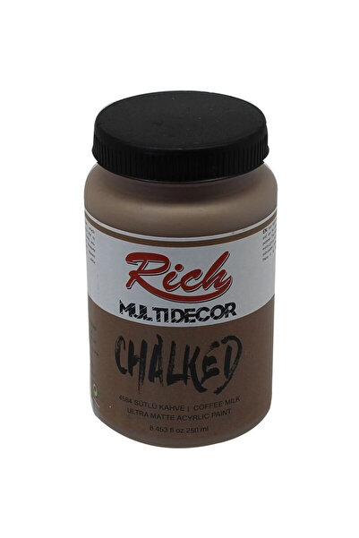 Rich Supertrend Multi Decor Chalked Akrilik Boya 250 cc. 4584 SÜTLÜ KAHVE
