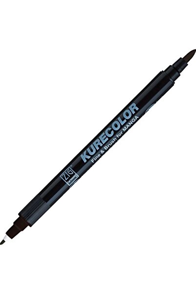 Generic Brand قلم رسم ماركر مانغا سوبرتريند كوري كولور فاين آند برش 808 رمادي...