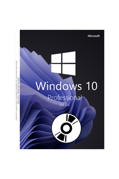MICROSOFT Windows 10 Pro, 64 bit, Multilanguage, OEM, DVD
