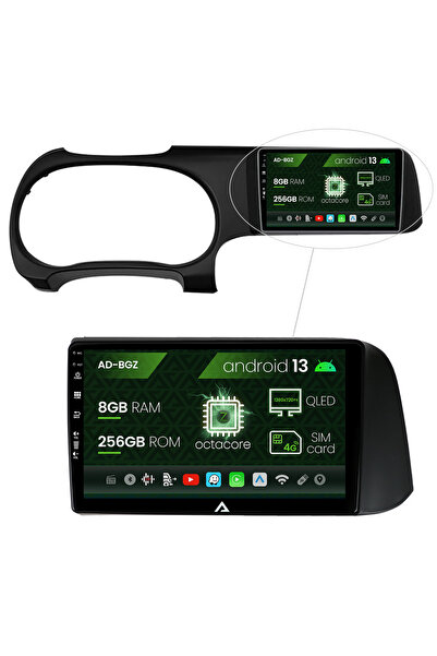 AutoDrop Navigatie Hyundai I10 (2020+), Android 13, Z-Octacore / 8GB RAM + 25...