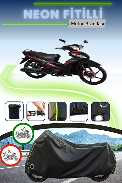 Cemku Fast غطاء محرك متوافق مع Black Lock Neon Fitilli Kuba SJ100-16D