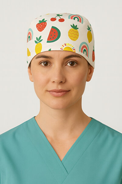 mirach Fruit Garden Cap Unisex Doctor Nurse Physiotherapist Medical Cook Veterinarian Cap