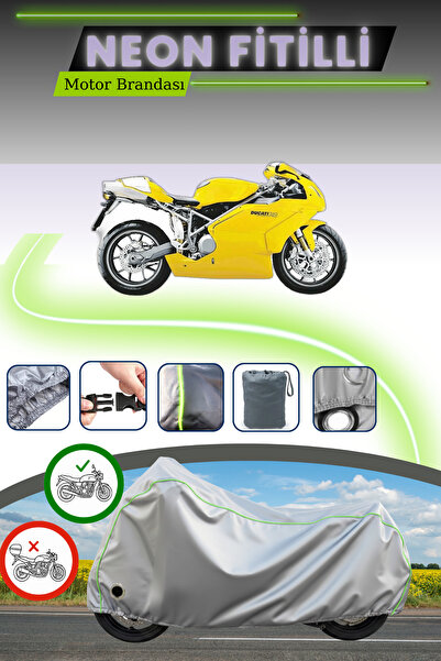 Cemku Fast قماش دراجة نارية متوافق مع دراجة نيون فيتيللي دوكاتي 749 باللون ال...