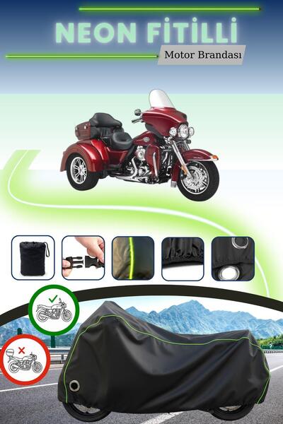 Cemku Fast غطاء محرك متوافق مع نيون فيتيل هارلي ديفيدسون تراي جلايد ألترا FLH...