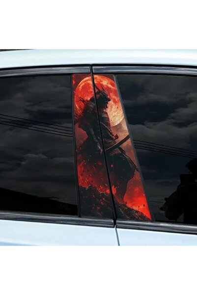 Choice1 1PC KT-381 1PC JDM Samurai Car Stickers Auto B Pillar C Pillar Waterp...