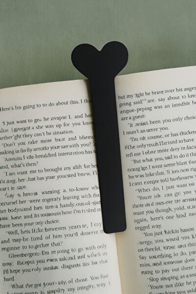 VENON 2 bucăți de semne de carte din metal cu tema inimii, agrafe metalice cu tematică inimă, pentru iubitorii de cărți