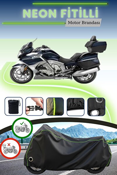 Cemku Fast غطاء محرك أسود متوافق مع نيون فيتيللي لدراجة بي إم دبليو كيه 1600 ...