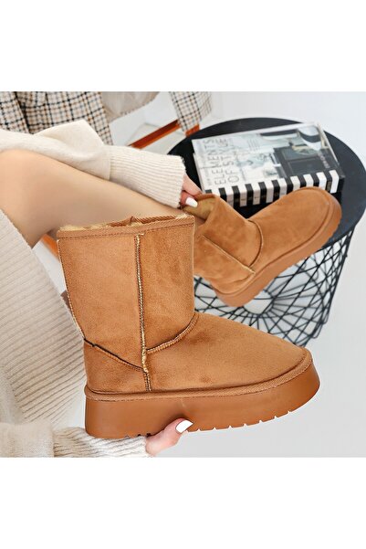 Zerenyus Sophia Premium Tan Suede Long Boots