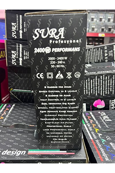 Şura Profesyonel Fön Makinesi/Hair Dryer 2400W