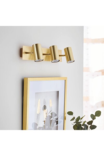 Generic Kiara 3-Light Metal Wall Lamp