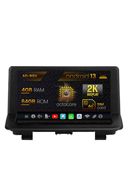 AutoDrop Navigatie Audi Q3 (2011-2018),Android 13,V-Octa/4GB RAM+64GB ROM,9.5"