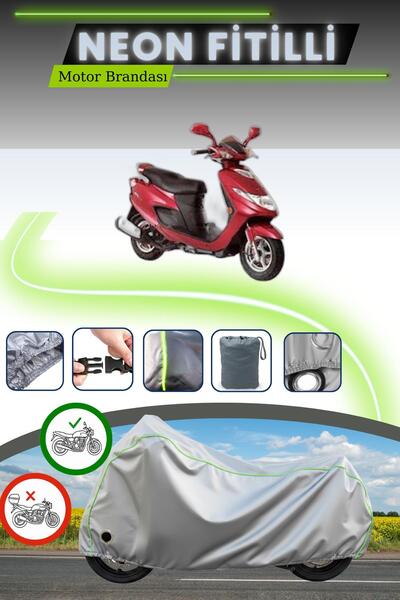 Cemku Fast قماش دراجة نارية متوافق مع غراي لوك متوافق مع نيون فيتيل سوزوكي AN...