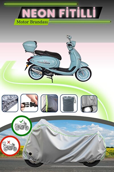 Cemku Fast قماش دراجة نارية متوافق مع غراي لوك متوافق مع نيون فيتيل أرورا AR ...