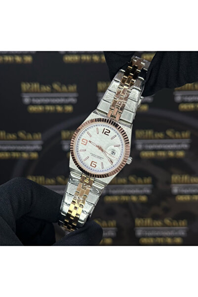 QUARTZ Rolex Model Erkek Kol Saati Hediye Kutusunda