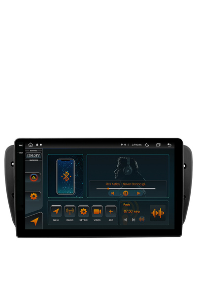 AutoDrop Navigatie Seat Ibiza (2009-2013),Android 13,V-Octa/4GB RAM+64GB ROM,9.5"