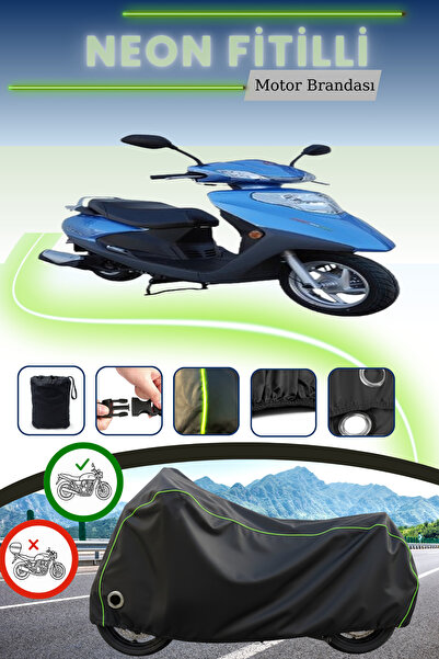 Cemku Fast غطاء محرك موتولوكس CEO 125 متوافق مع نيون فيتيلي متوافق مع بلاك ليك