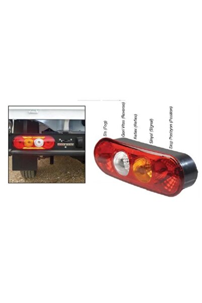 FARBA TRANSİT V347 06- STOP LAMBASI OVAL KAMYONET DUYLU 13216D