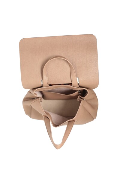 OEM Women's taupe leopard print bag