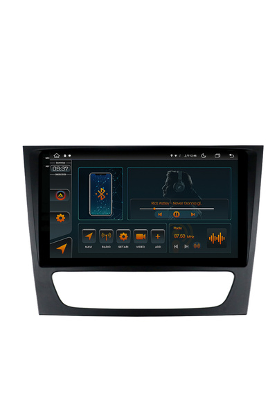AutoDrop Navigation Mercedes Benz W211/CLS, Android 13, V-Octa/4GB RAM+64GB ROM, 9.5"