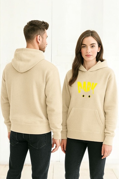 ArtYus Întuneric pisică Culoare cu imprimeu cu glugă Swea tricou