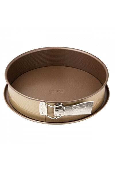 ZENKER Tavă de copt 7351, Rotundă, 25 cm, Înveliș ceramic ILAG Premium, Auriu