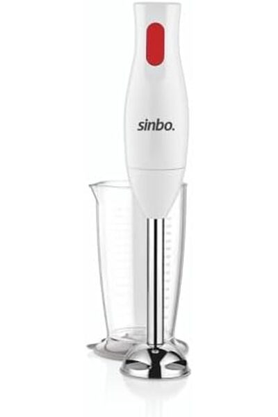 Sinbo خلاط يدوي K:12PC، ستانلس ستيل، أحمر