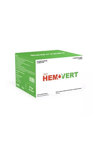 SUN WAVE PHARMA Hemovert, Sun Wave Pharma, daily energy complex, 15 sachets + 15 film-coated tablets