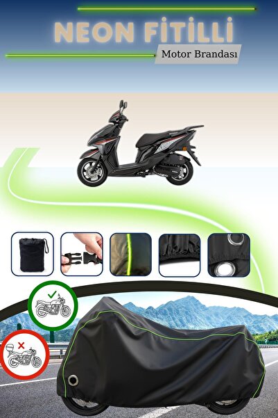 Cemku Fast غطاء محرك متوافق مع نيون فيتيلي مونديال 125 إليجانتي متوافق مع بلاك ليك