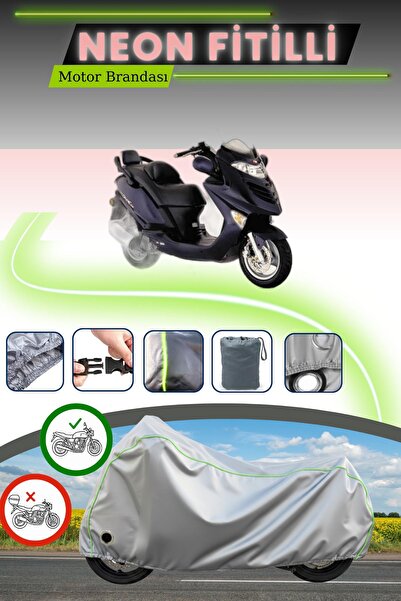 Cemku Fast قماش دراجة نارية متوافق مع كيمكو جراند دينك 150، متوافق مع قفل رما...