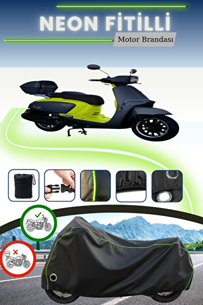 Cemku Fast غطاء محرك موتولوكس ماتشيتو 125 متوافق مع نيون فيتيلي متوافق مع بلا...