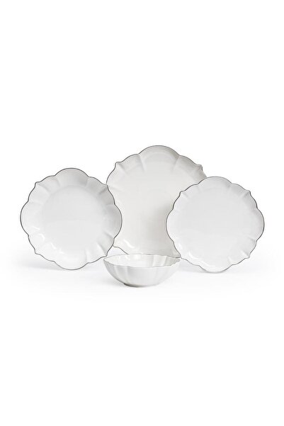 Maxx Doria Compass Platinum 6 Kişilik 24 Parça Yemek Takımı PA2090