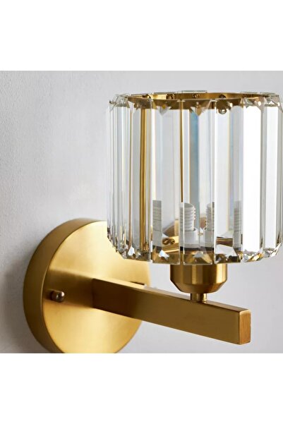 Generic مصباح حائط كريستالي من كالب