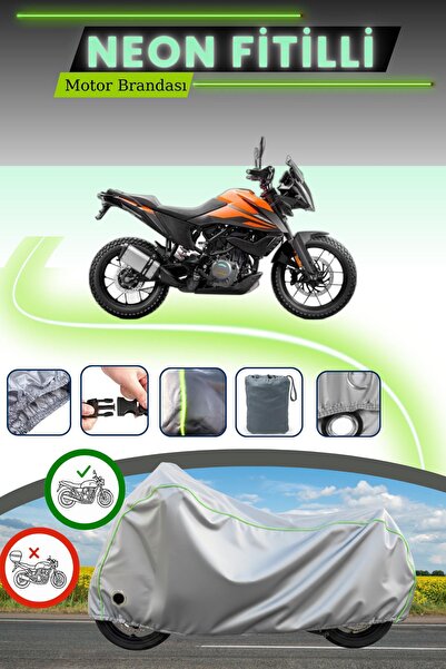 Cemku Fast قماش دراجة نارية متوافق مع KTM 390 Adventure متوافق مع قفل رمادي ا...