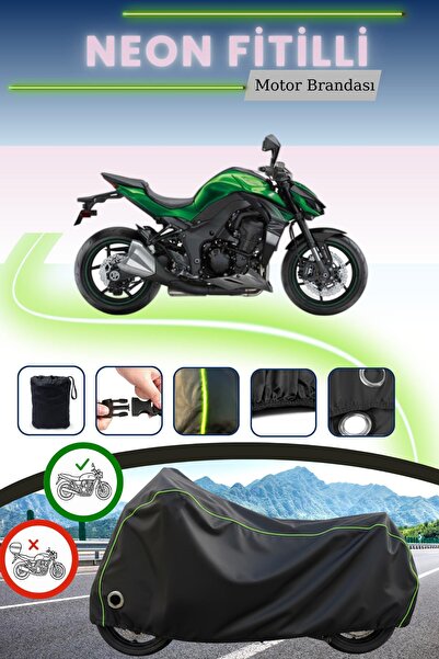 Cemku Fast غطاء محرك متوافق مع نيون فيتيل كاواساكي Z 1000 SX باللون الأسود