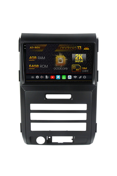 AutoDrop Navigatie Ford F150 (2008-2014),Android 13,V-Octa/4GB RAM+64GB ROM,9.5"