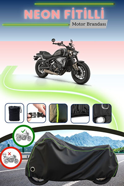 Cemku Fast غطاء محرك متوافق مع نيون فيتيل RKS SRV700 من بلاك ليكت