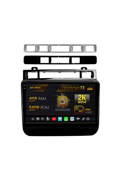 AutoDrop Navigatie Volkswagen Touareg (2010-2018),Android 13,V-Octa/4GB RAM+6...