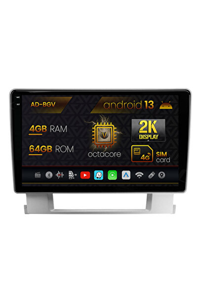 AutoDrop Navigatie Opel Astra J,Android 13,V-Octa/4GB RAM+64GB ROM,9.5"