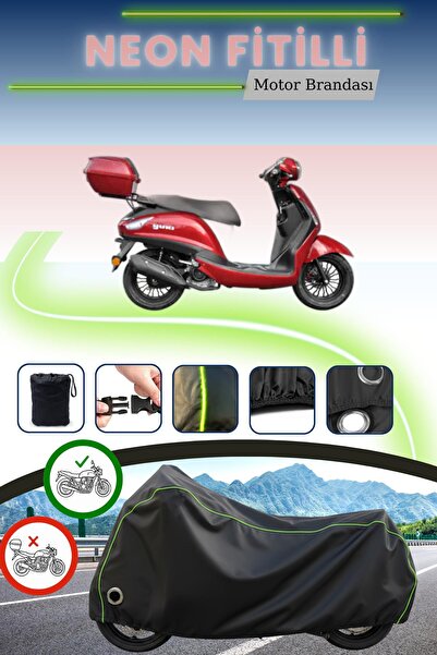 Cemku Fast غطاء محرك متوافق مع يوكي إنزو 50 متوافق مع نيون فيتيلي باللون الأسود