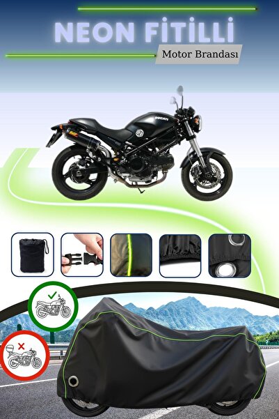 Cemku Fast غطاء محرك متوافق مع دراجة دوكاتي مونستر 695 من نوع نيون فيتيلي بال...