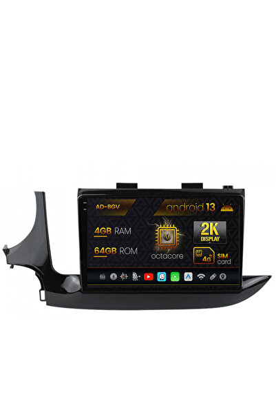 AutoDrop Navigatie Opel Mokka (2016-Prezent),Android 13,V-Octa/4GB RAM+64GB R...