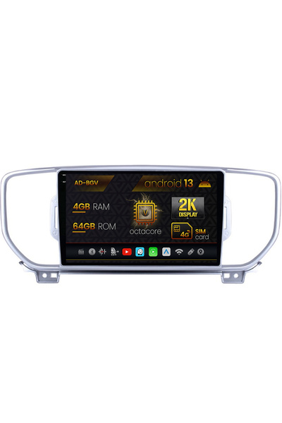 AutoDrop Navigatie Kia Sportage (2016-2018),Android 13,V-Octa/4GB RAM+64GB RO...
