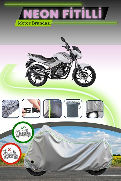 Cemku Fast قماش دراجة نارية متوافق مع نيون فيتيل باجاج ديسكفر 125 إس تي باللو...